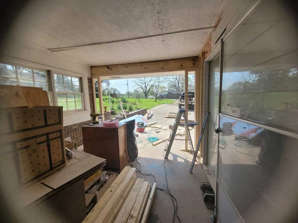 Air movers and dehumidifier for Water Mitigation Services in Salina